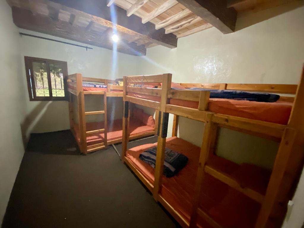 Szállás a Toubkál csúcstúrán, Marokkó.