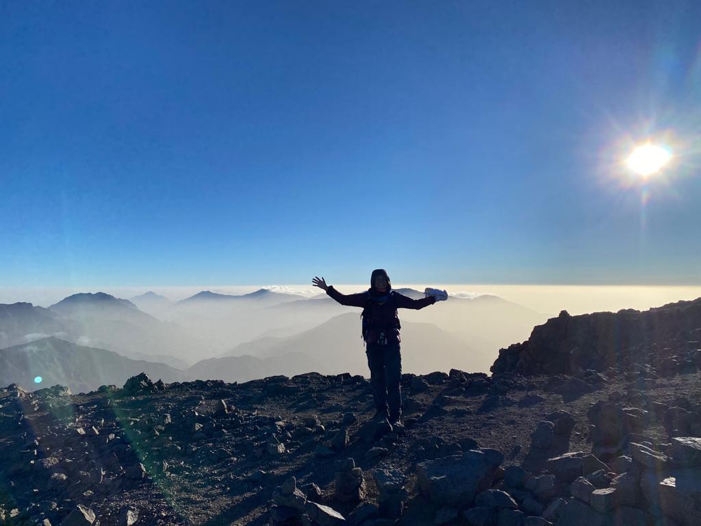 Marokkó csúcsa, Toubkál 4167 m