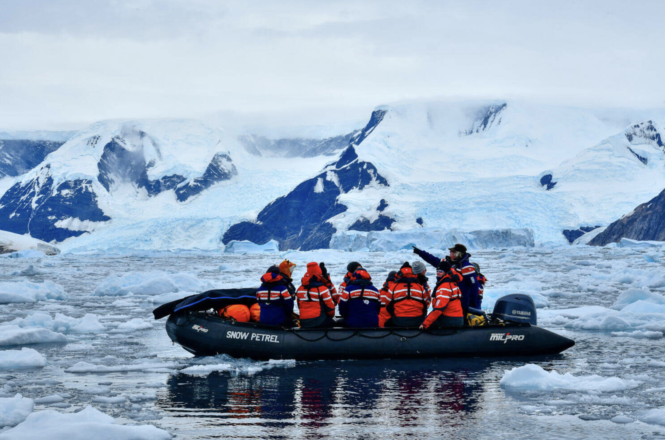 Antarktisz utazás, expedíció a jég birodalmába